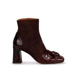 CHIE MIHARA Unique Statement Okome Leather Ankle Boots Size 41